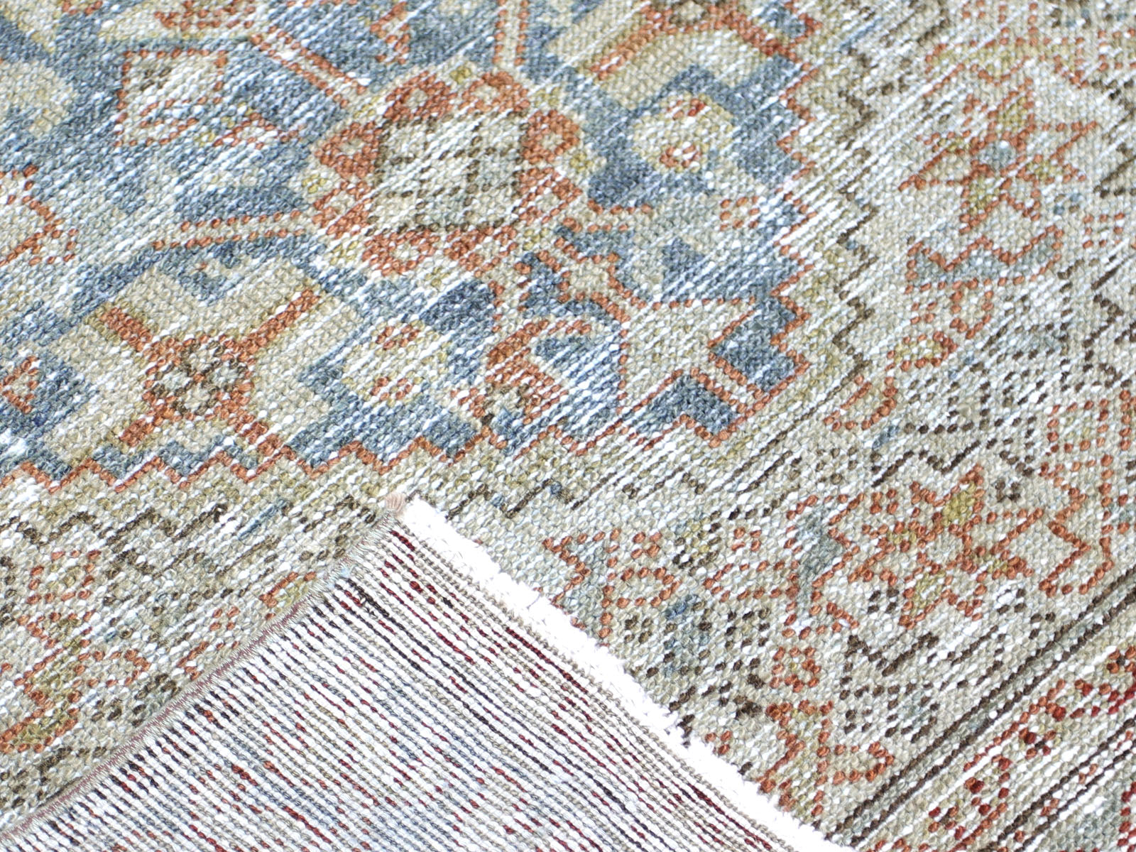 Semi Antique Persian Melayer Runner - 3' x 12'10"