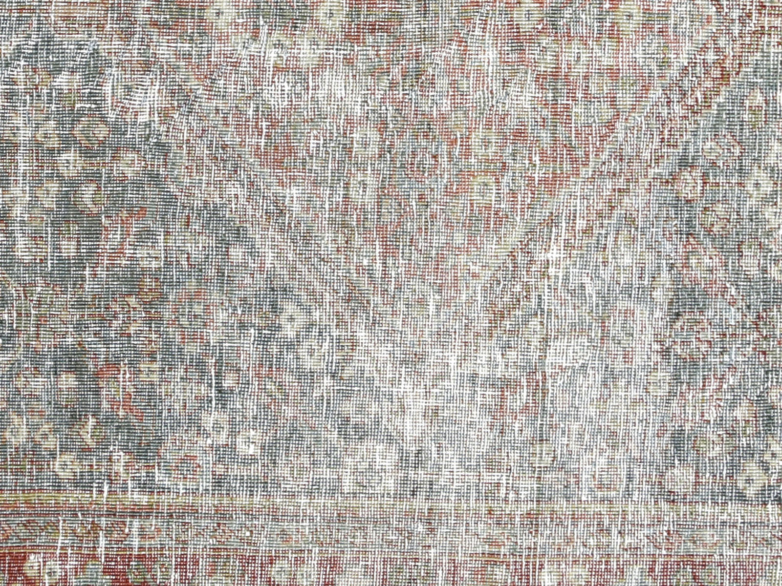 Semi Antique Persian Mahal Rug - 4'4 x 6'9" - 230071
