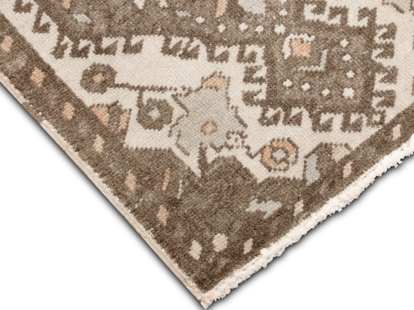 Vintage Turkish Oushak Yastic - 1'7" x 3'1"
