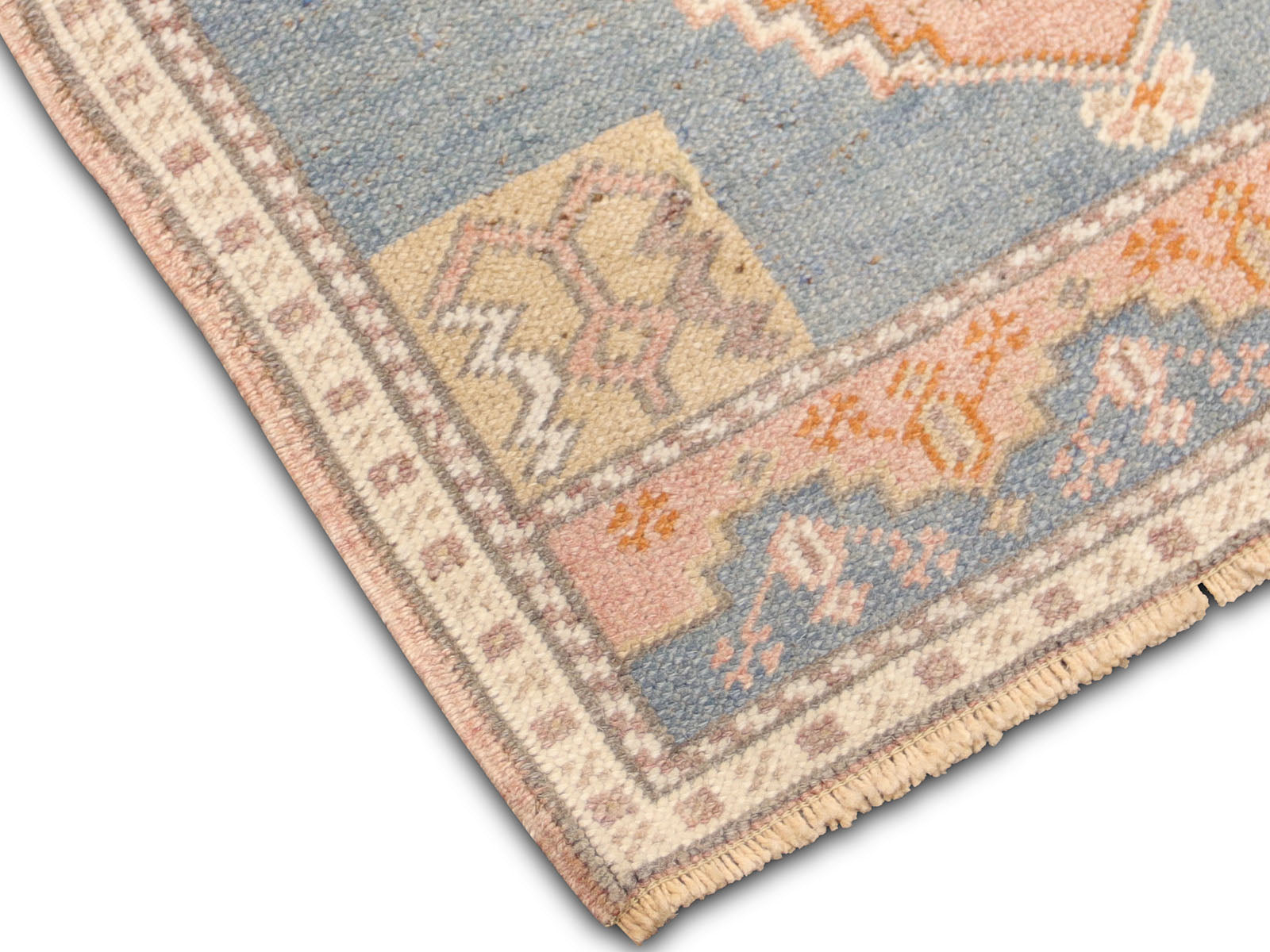 Vintage Turkish Oushak Yastic - 1'9" x 3'3"