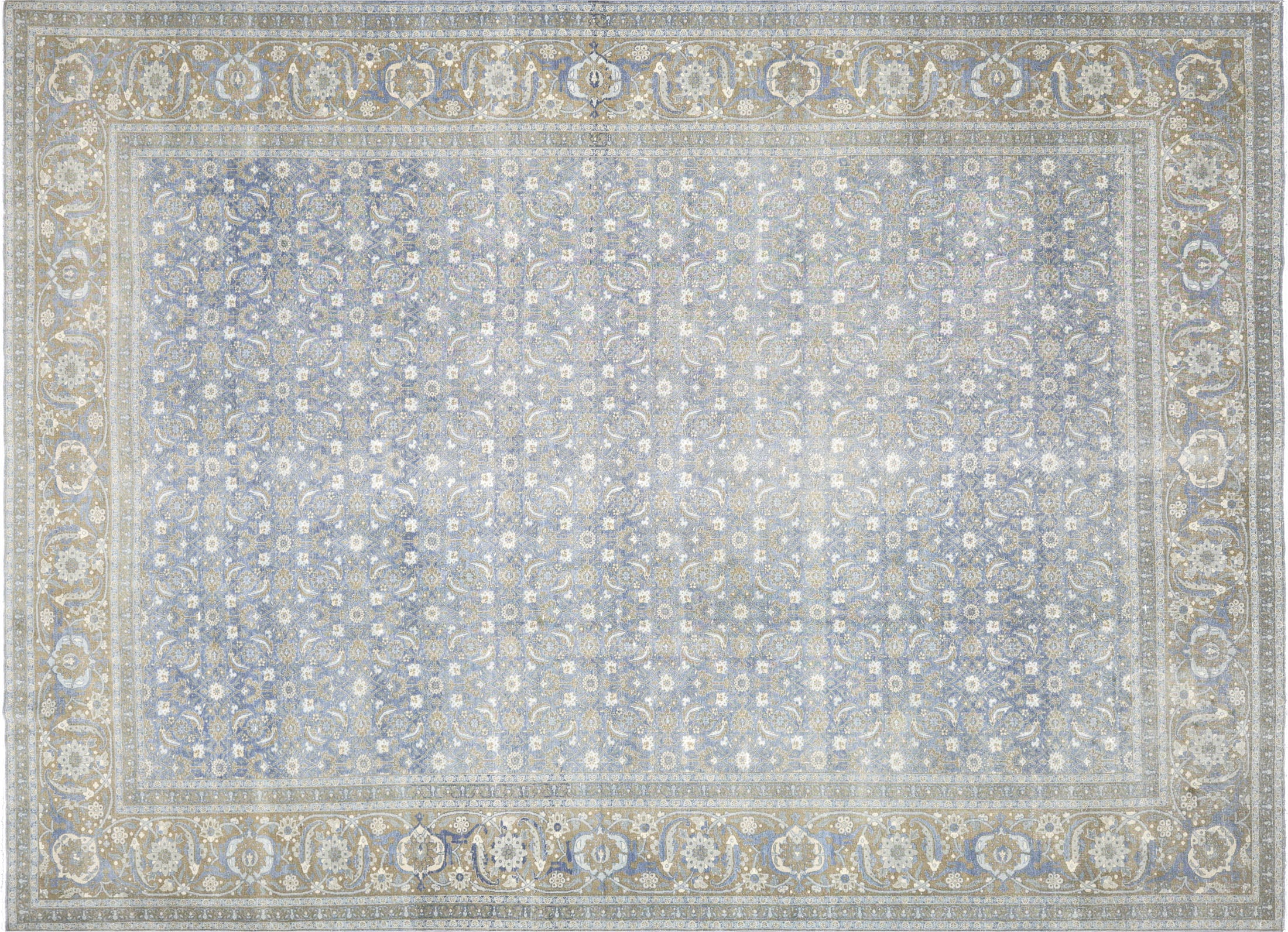 Antique Persian Tabriz Rug - 10'10" x 14'10" - 230093