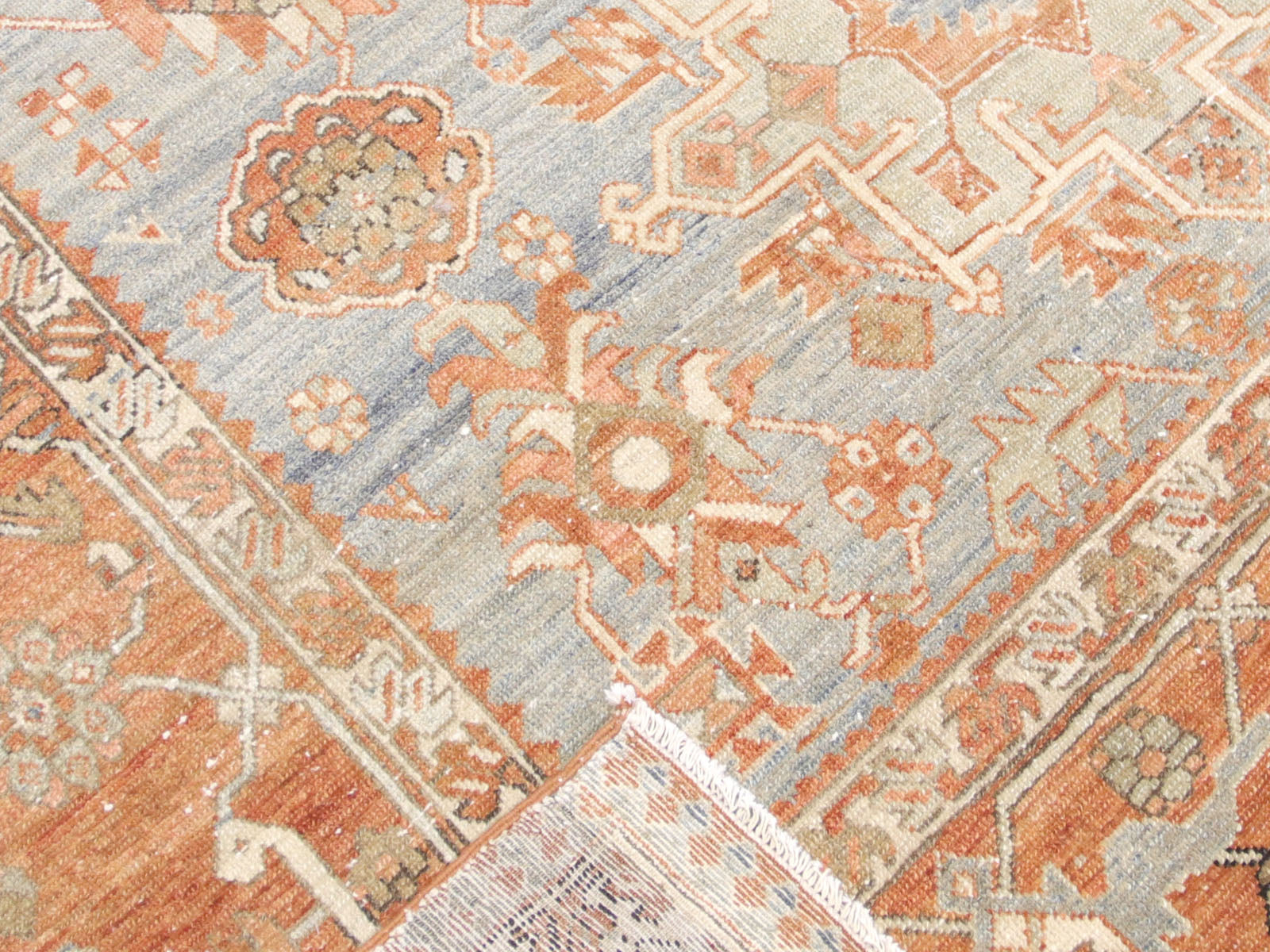 Antique Persian Heriz Rug - 12' x 14'3" -230094