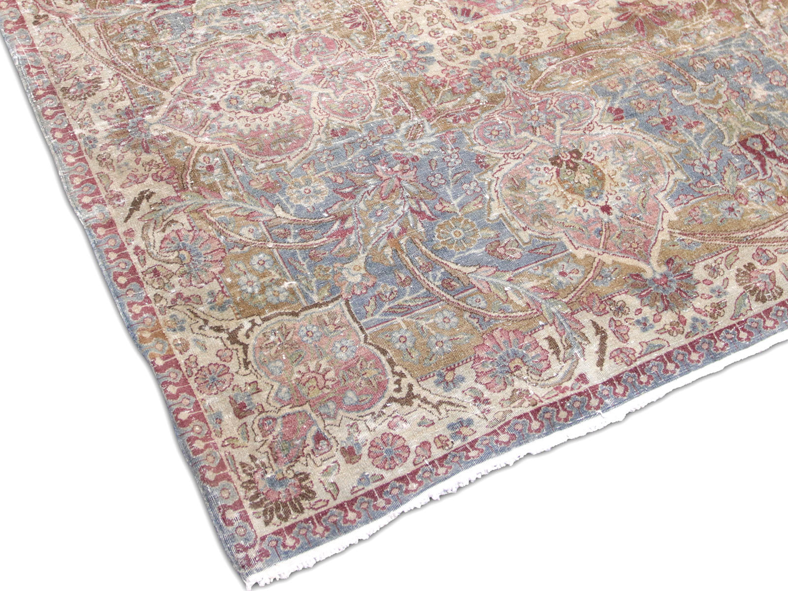 Antique Persian Kerman Rug - 12'7" x 24'1" - 230096