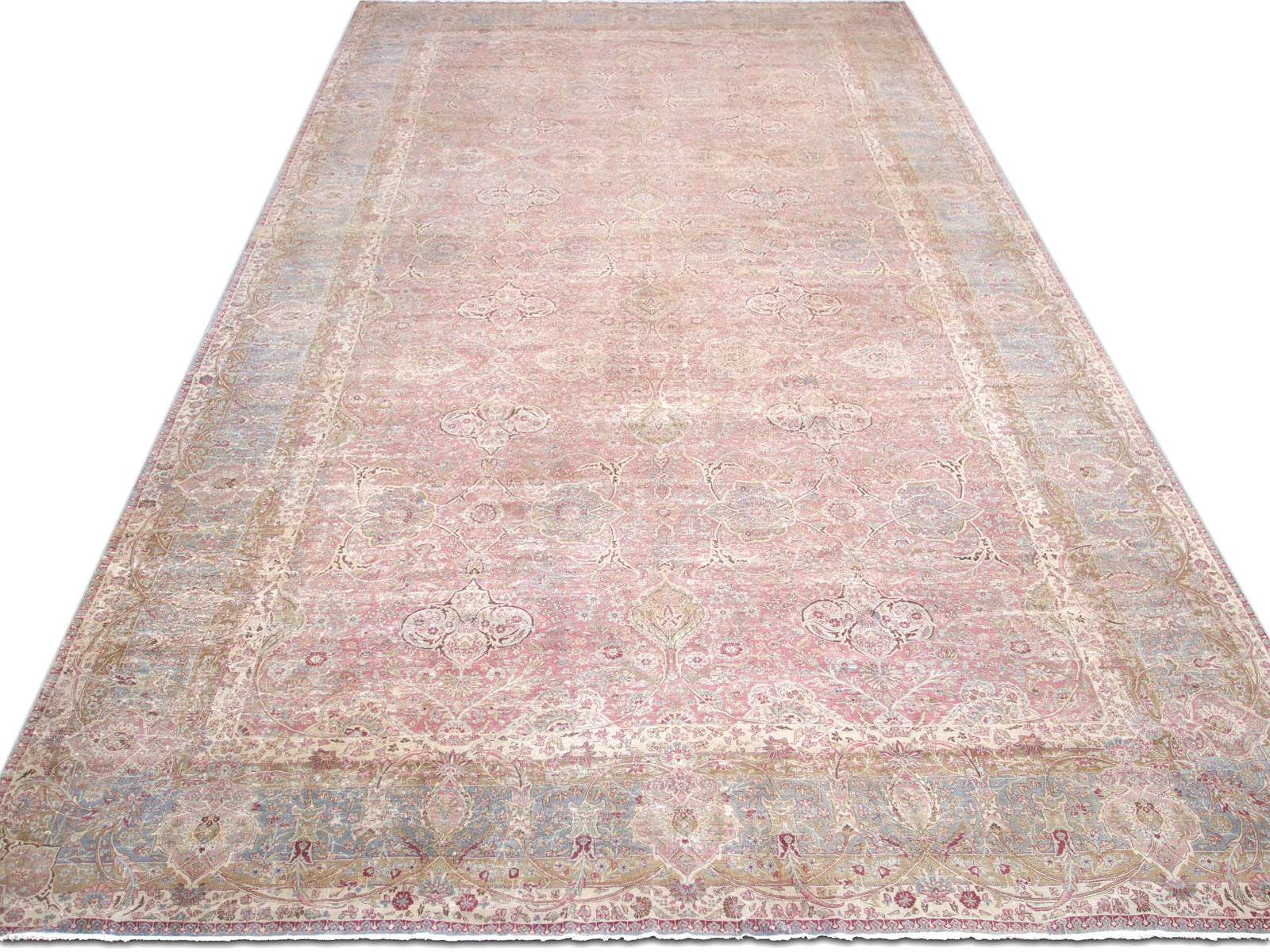 Antique Persian Kerman Rug - 12'7" x 24'1" - 230096