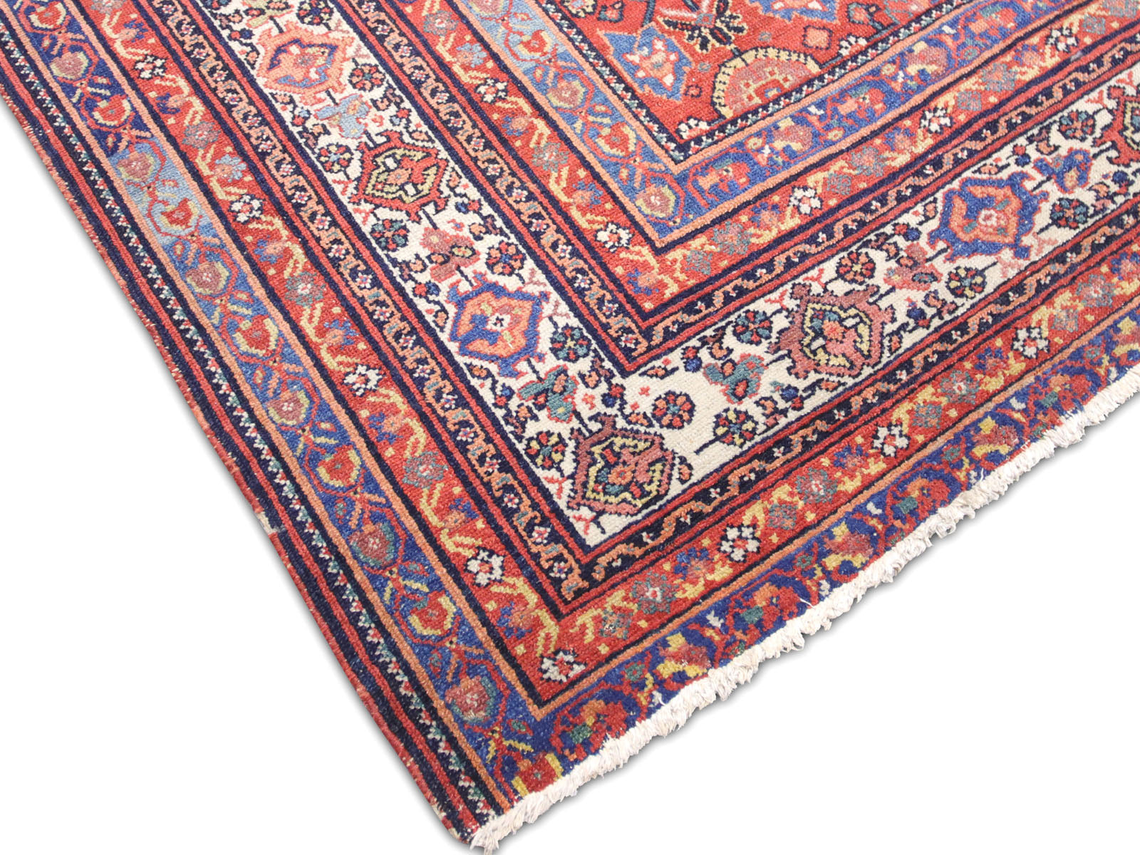 Antique Persian Mahal Rug - 13'7" x 18'10" - 230098
