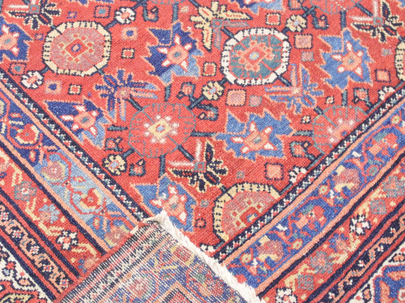 Antique Persian Mahal Rug - 13'7" x 18'10" - 230098