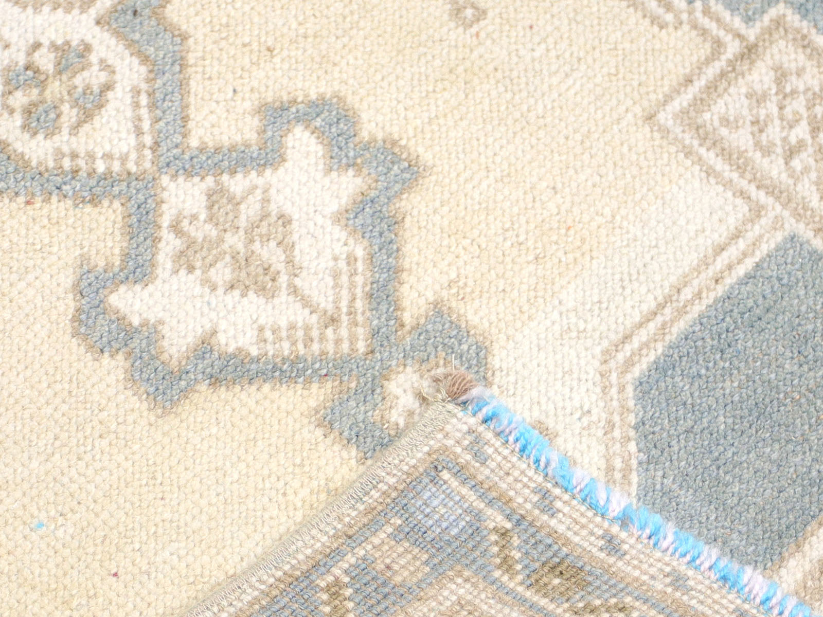 Vintage Turkish Oushak Yastic - 1'9" x 4'4"