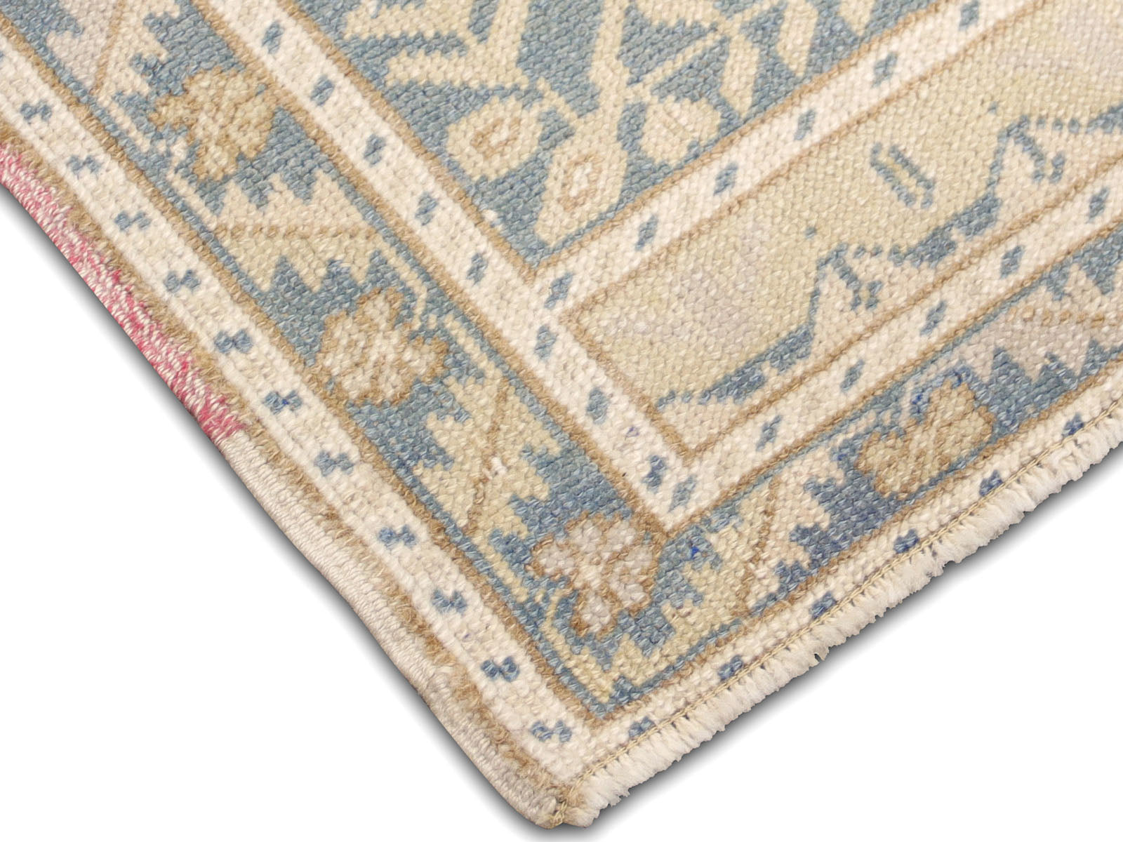 Vintage Turkish Oushak Yastic - 1'10" x 3'6"
