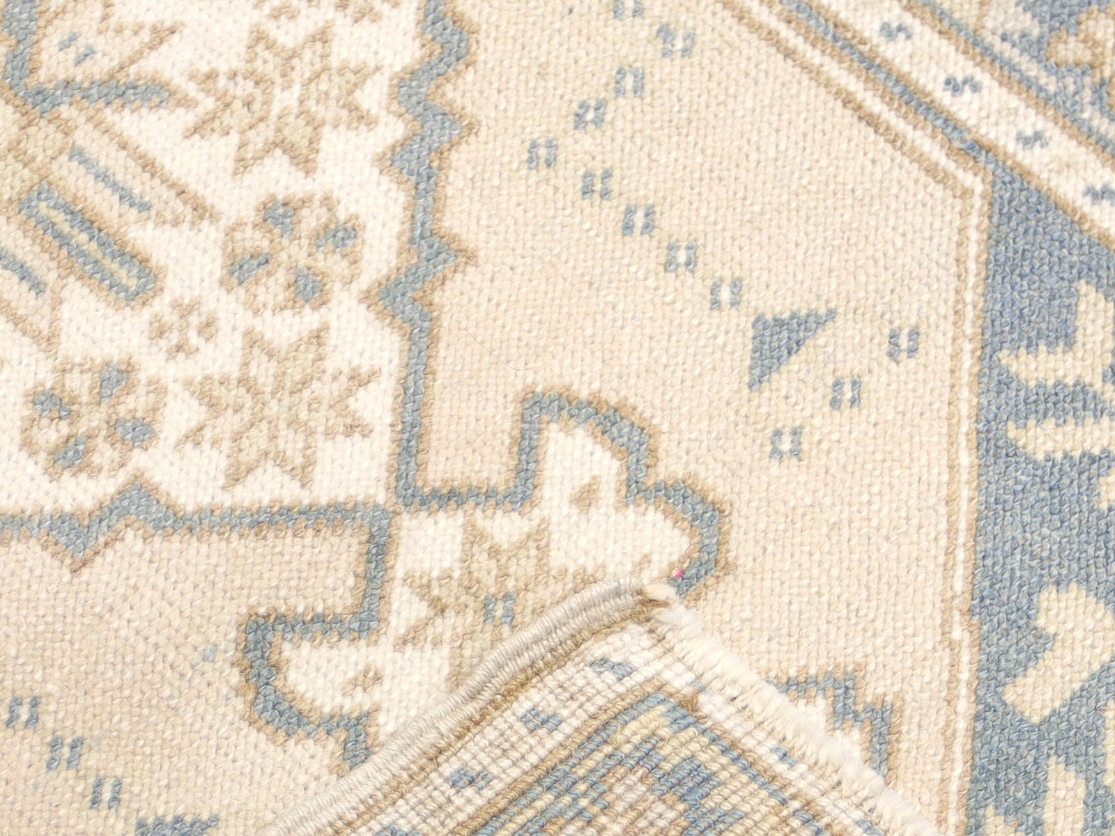 Vintage Turkish Oushak Yastic - 1'10" x 3'6"