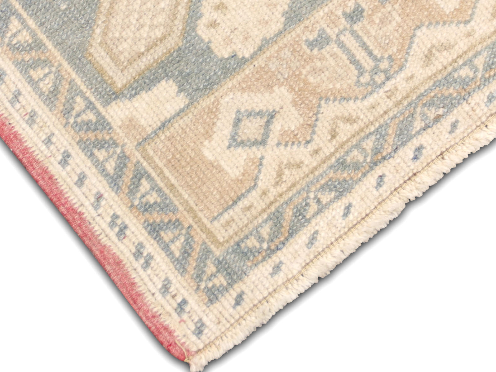 Vintage Turkish Oushak Yastic - 1'10" x 3'7"