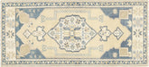 Vintage Turkish Oushak Rug - 1'10" x 4'1"