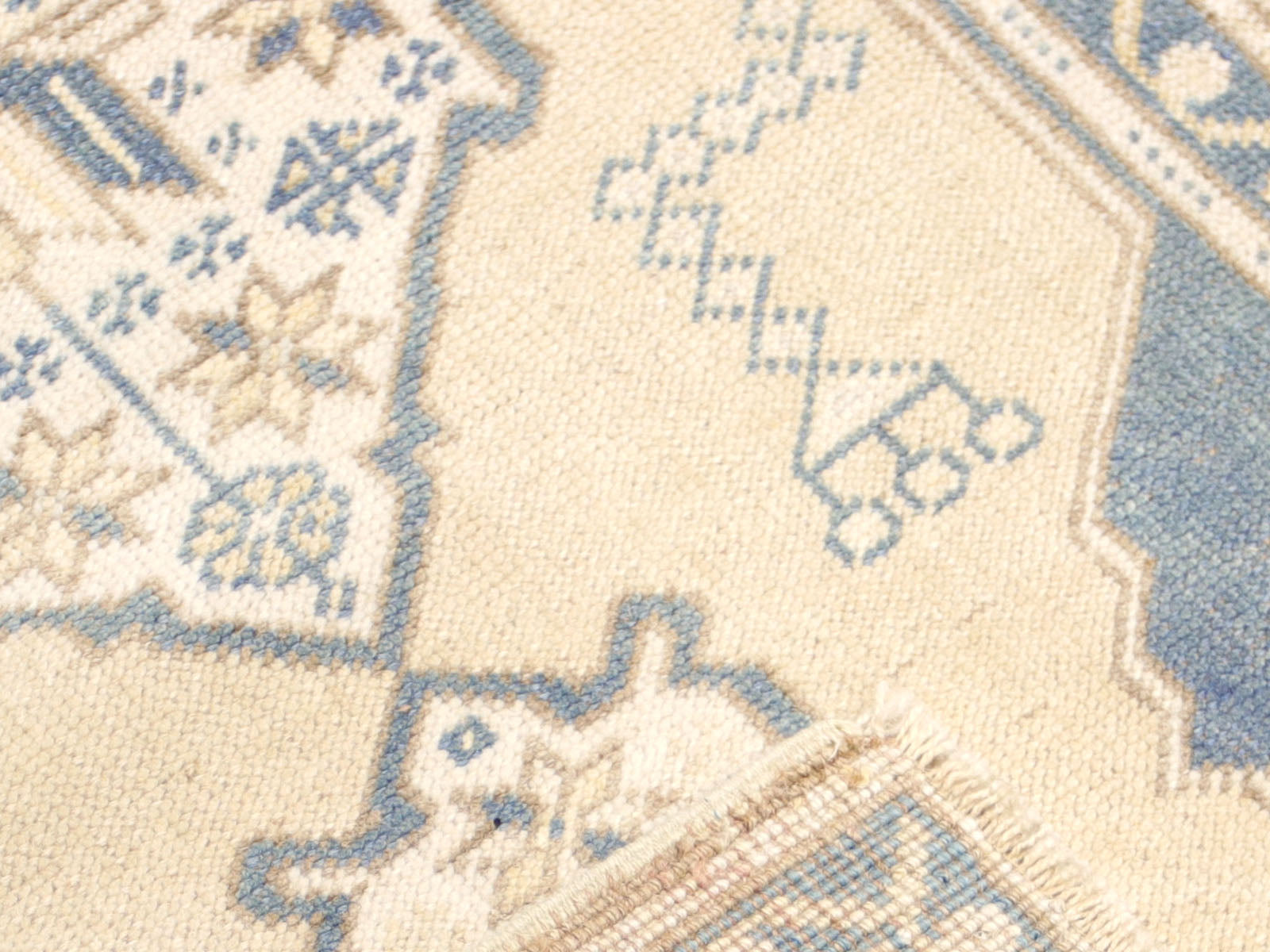 Vintage Turkish Oushak Yastic - 1'10" x 4'1"