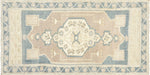 Vintage Turkish Oushak Rug - 1'10" x 3'6"