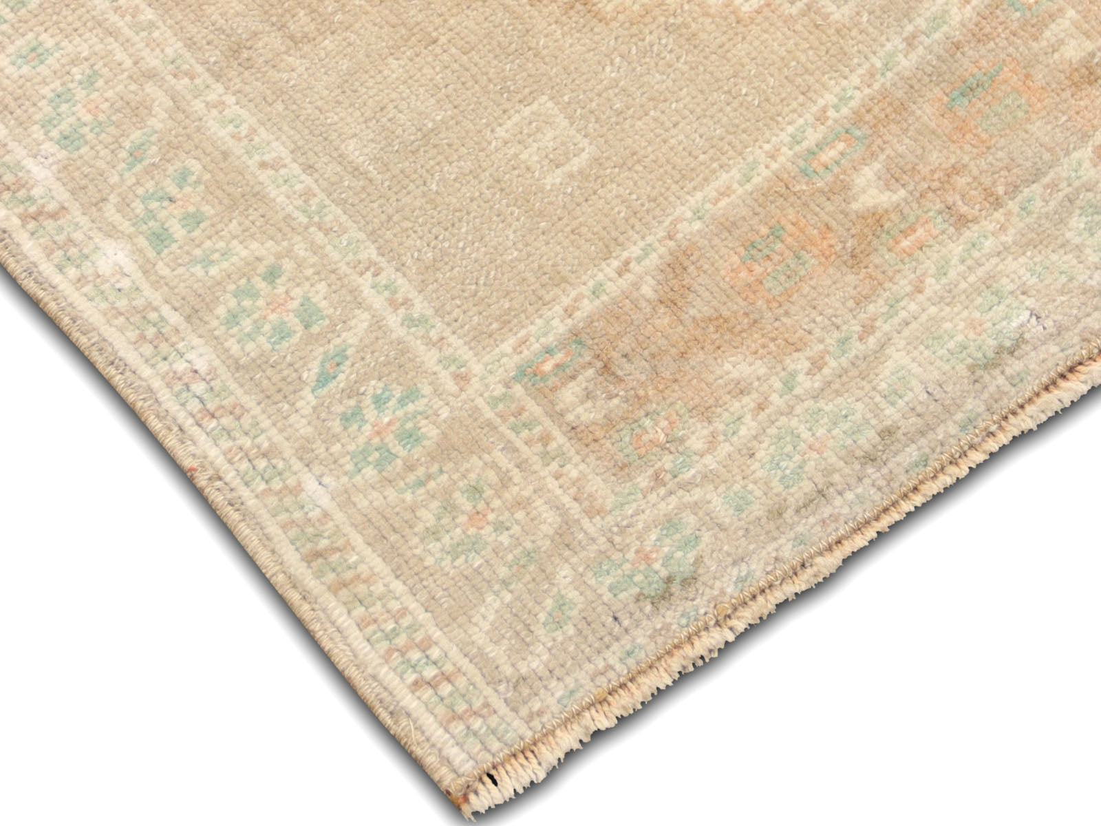 Vintage Turkish Oushak Yastic - 1'9" x 3'5"