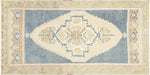 Vintage Turkish Oushak Rug - 1'11" x 3'8"
