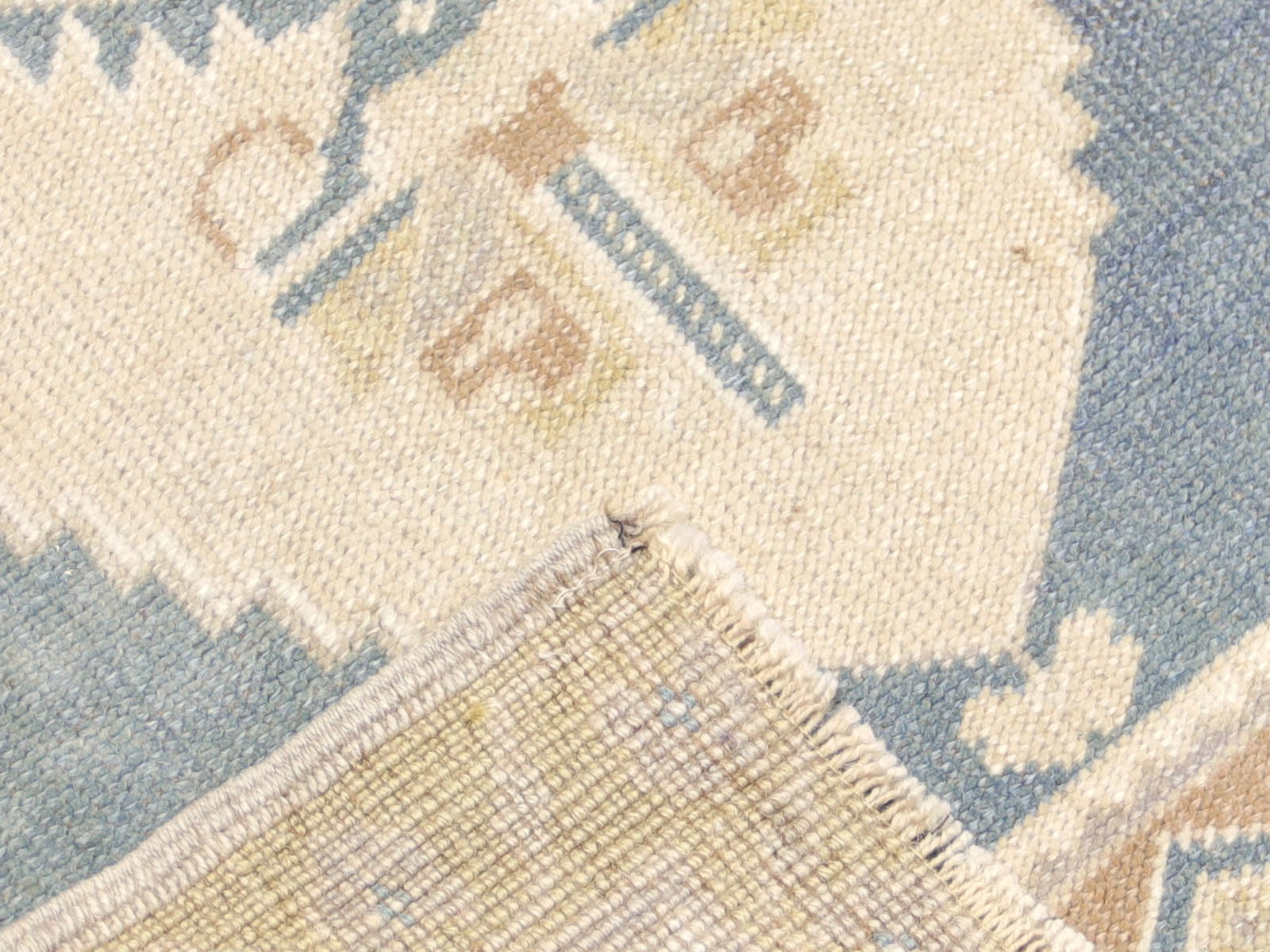 Vintage Turkish Oushak Yastic - 1'11" x 3'8"