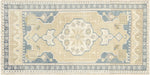 Vintage Turkish Oushak Rug - 1'9" x 3'7"