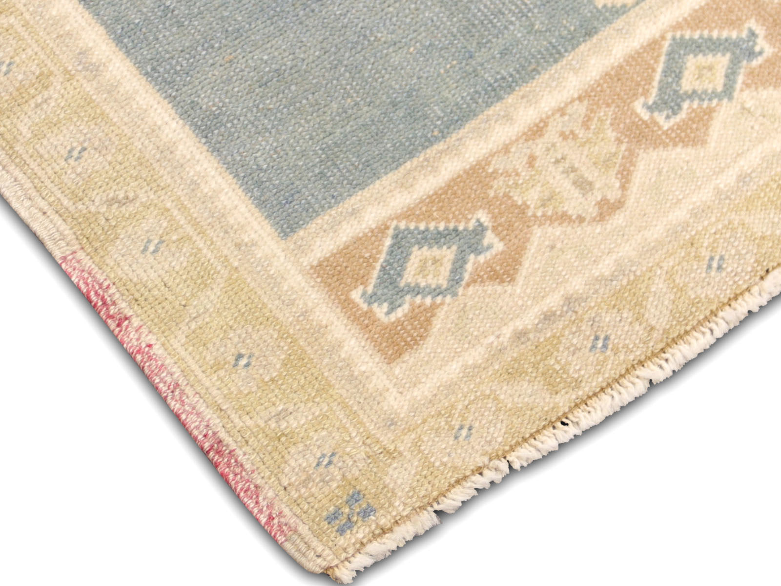 Vintage Turkish Oushak Yastic - 1'10" x 3'5"