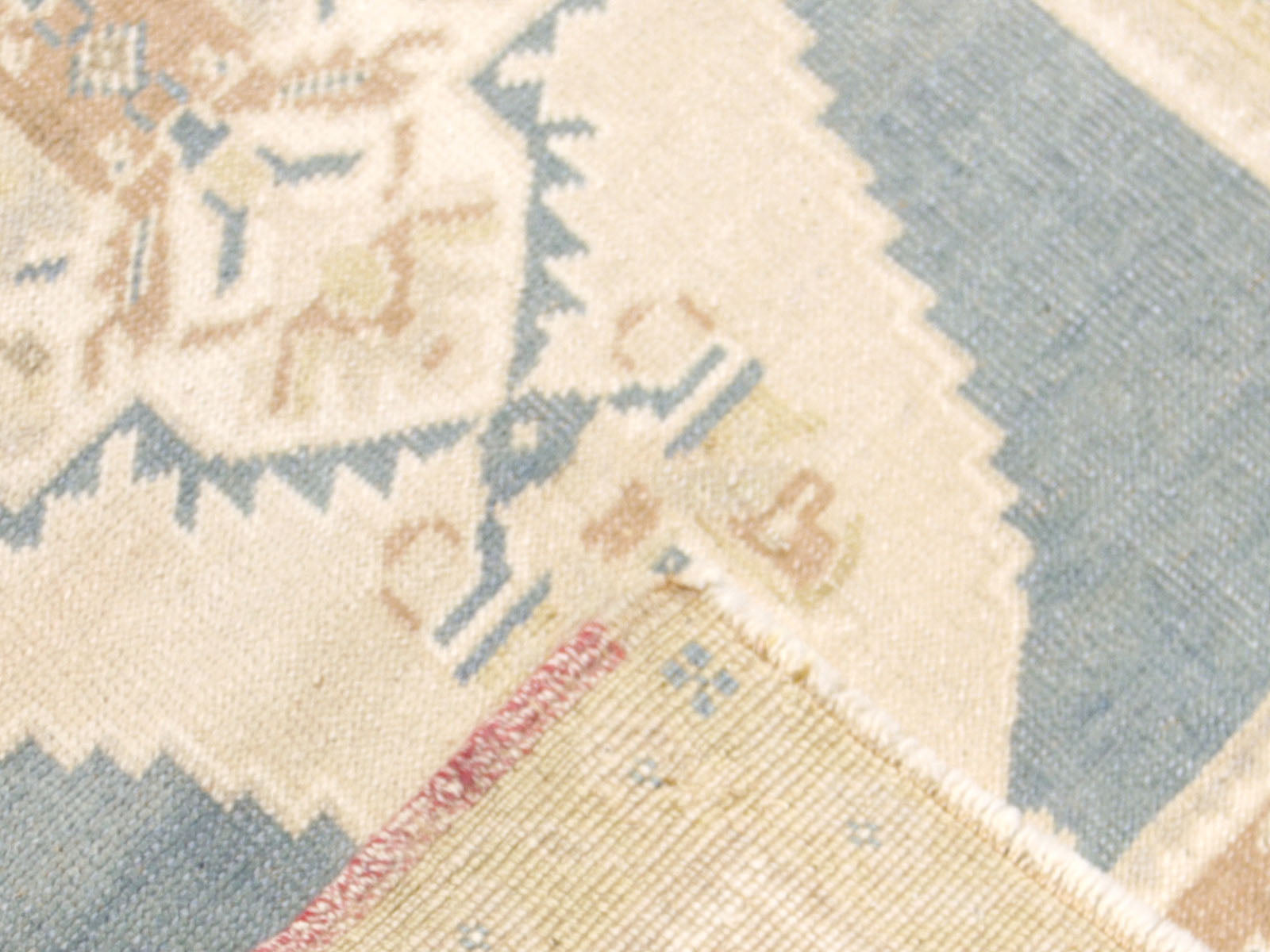 Vintage Turkish Oushak Yastic - 1'10" x 3'5"