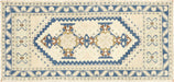 Vintage Turkish Oushak Rug - 1'10" x 3'8"
