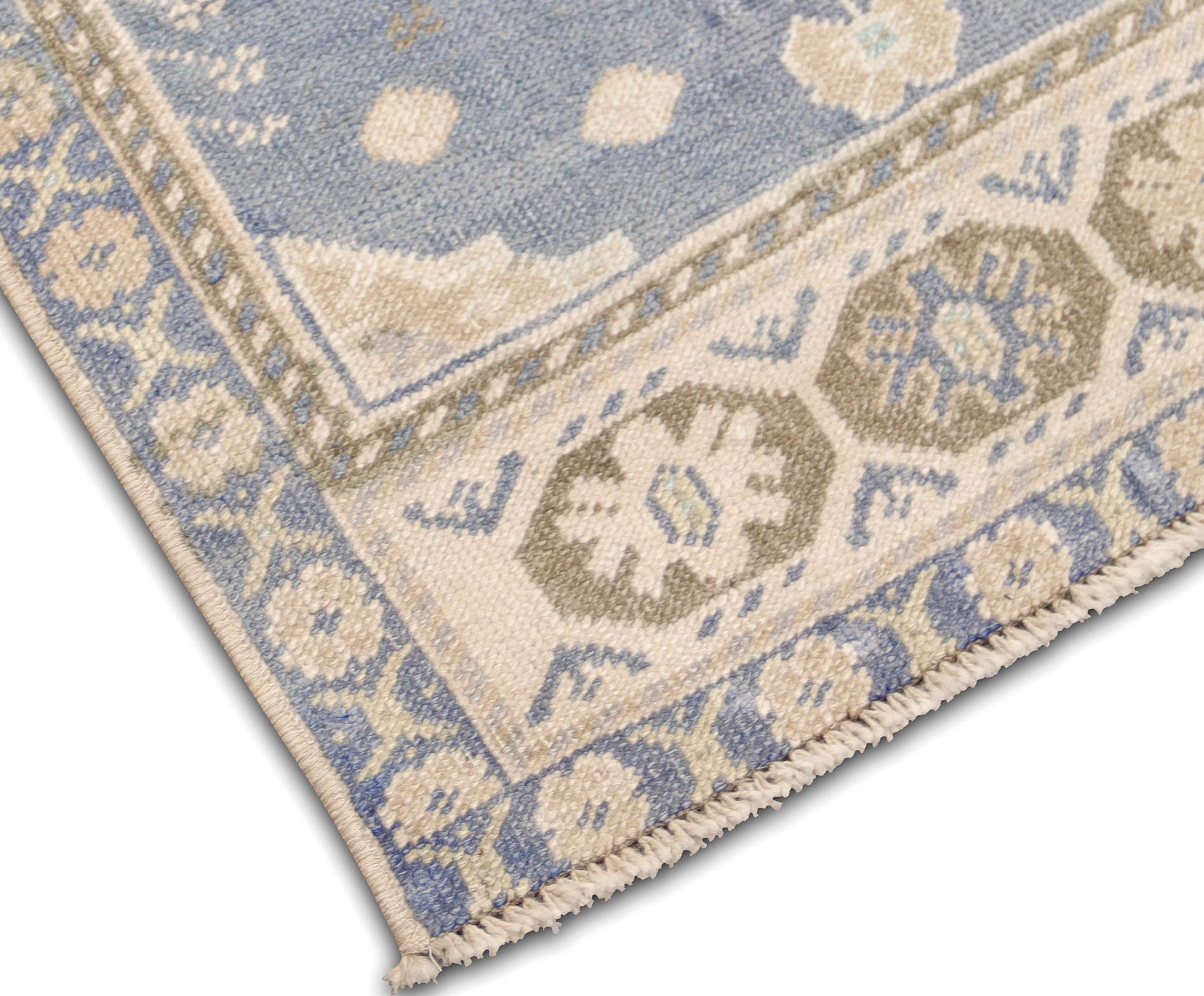 Vintage Turkish Oushak Yastic - 1'8" x 3'6"
