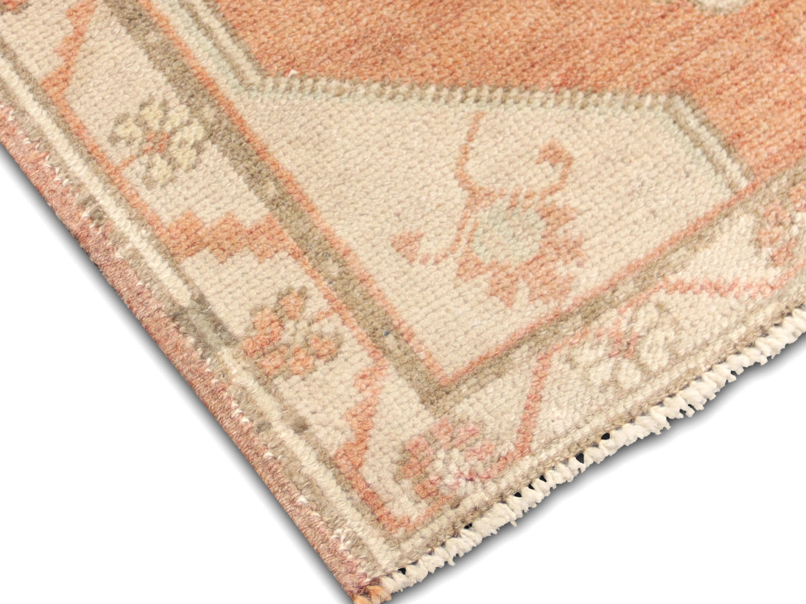 Vintage Turkish Oushak Yastic - 1'8" x 3'11"