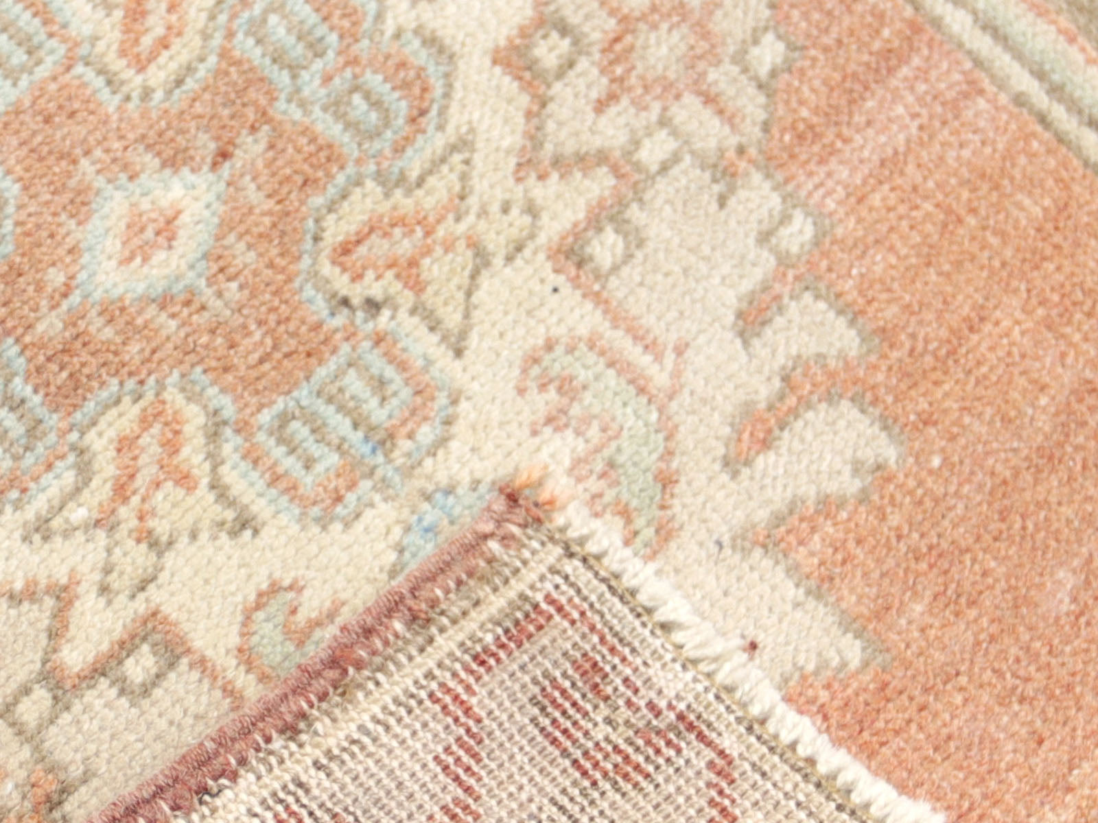 Vintage Turkish Oushak Yastic - 1'8" x 3'11"