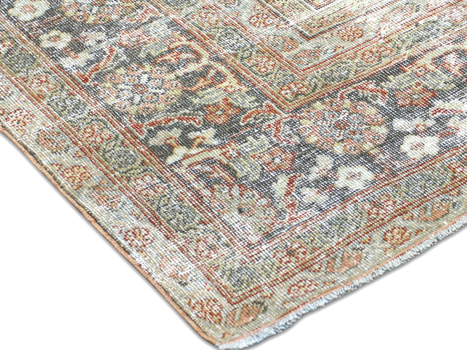 Antique Persian Mahal Rug - 9'6" x 12'9"