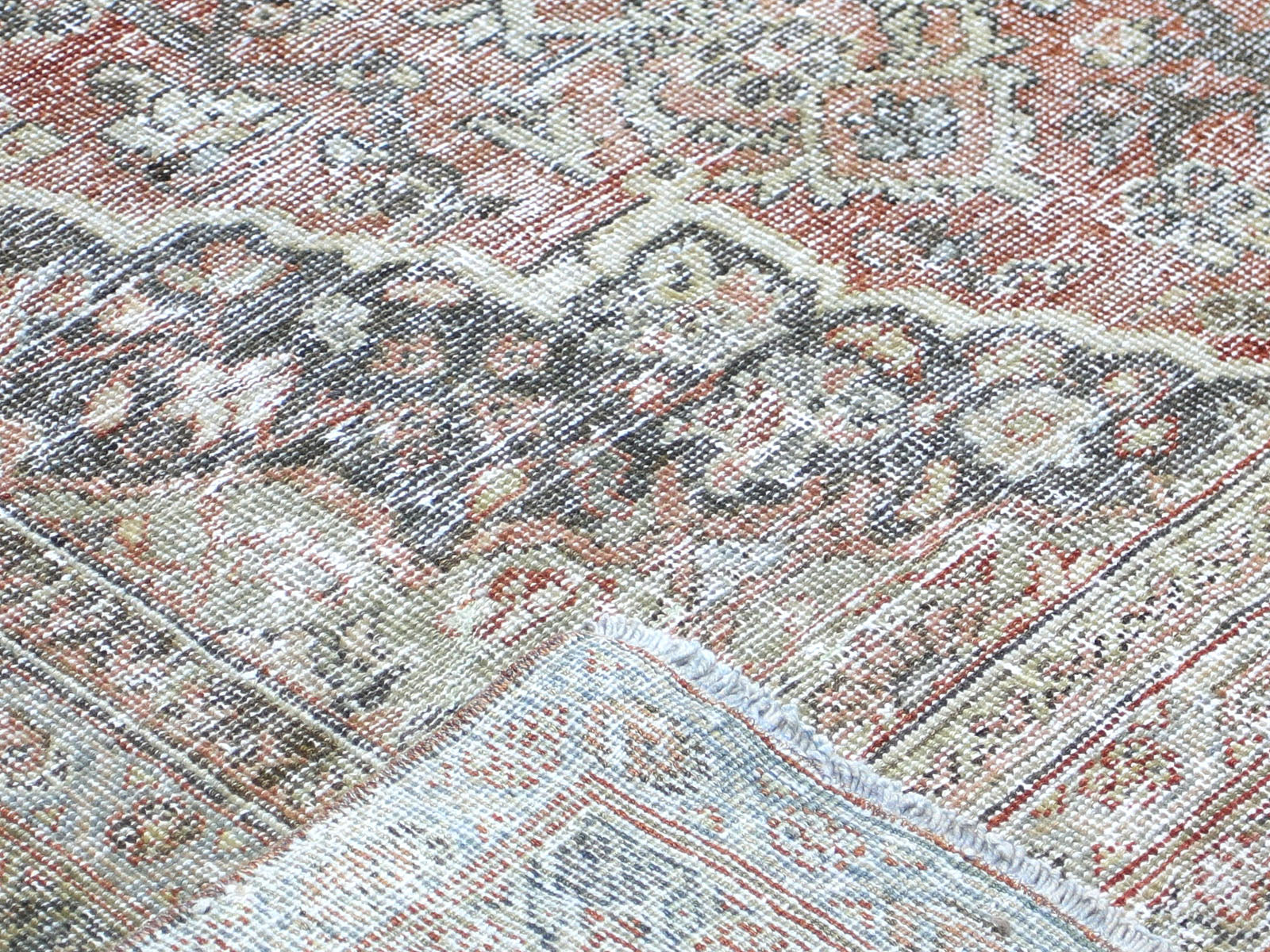 Antique Persian Mahal Rug - 9'6" x 12'9"