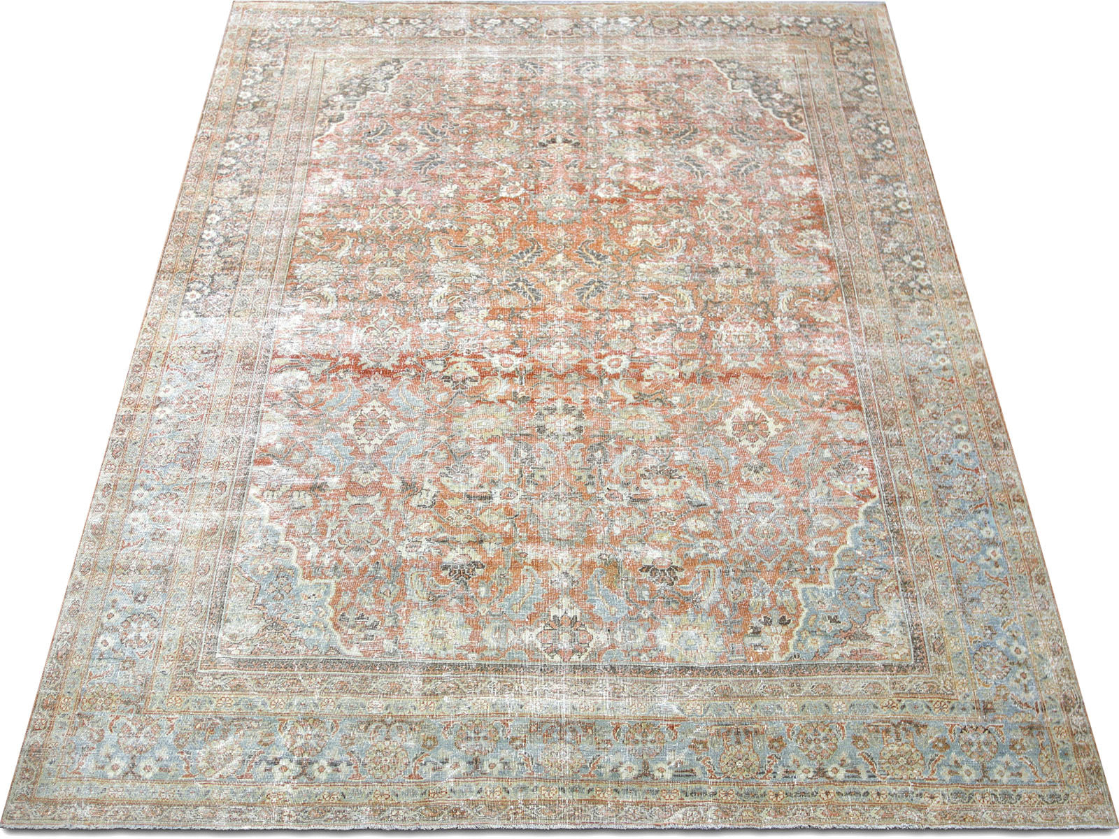 Antique Persian Mahal Rug - 9'6" x 12'9"
