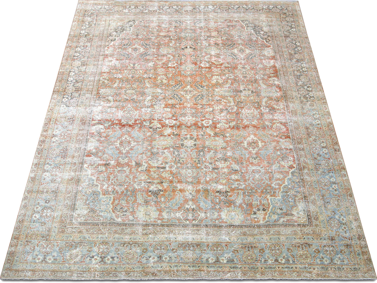 Antique Persian Mahal Rug - 9'6" x 12'9"