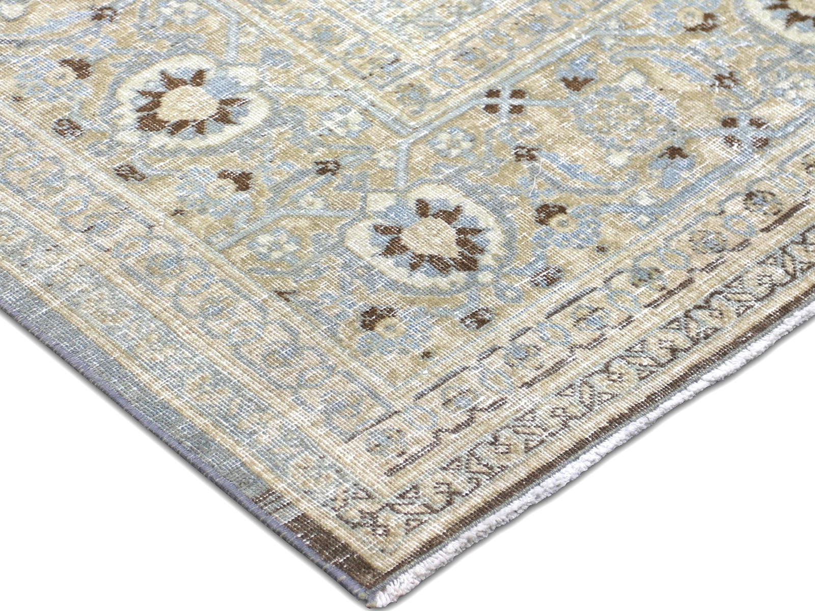 Antique Persian Tabriz Rug - 9'7" x 12'7"