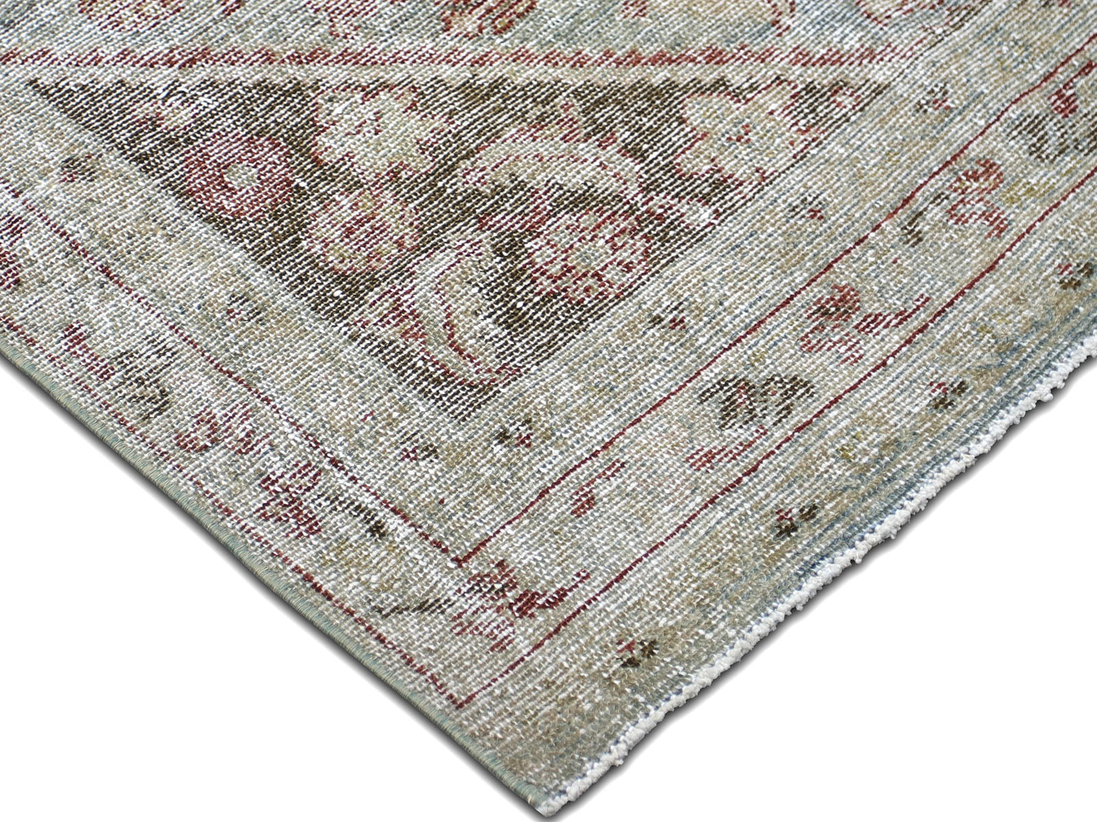 Semi Antique Persian Melayer Runner - 3' x 11'10"