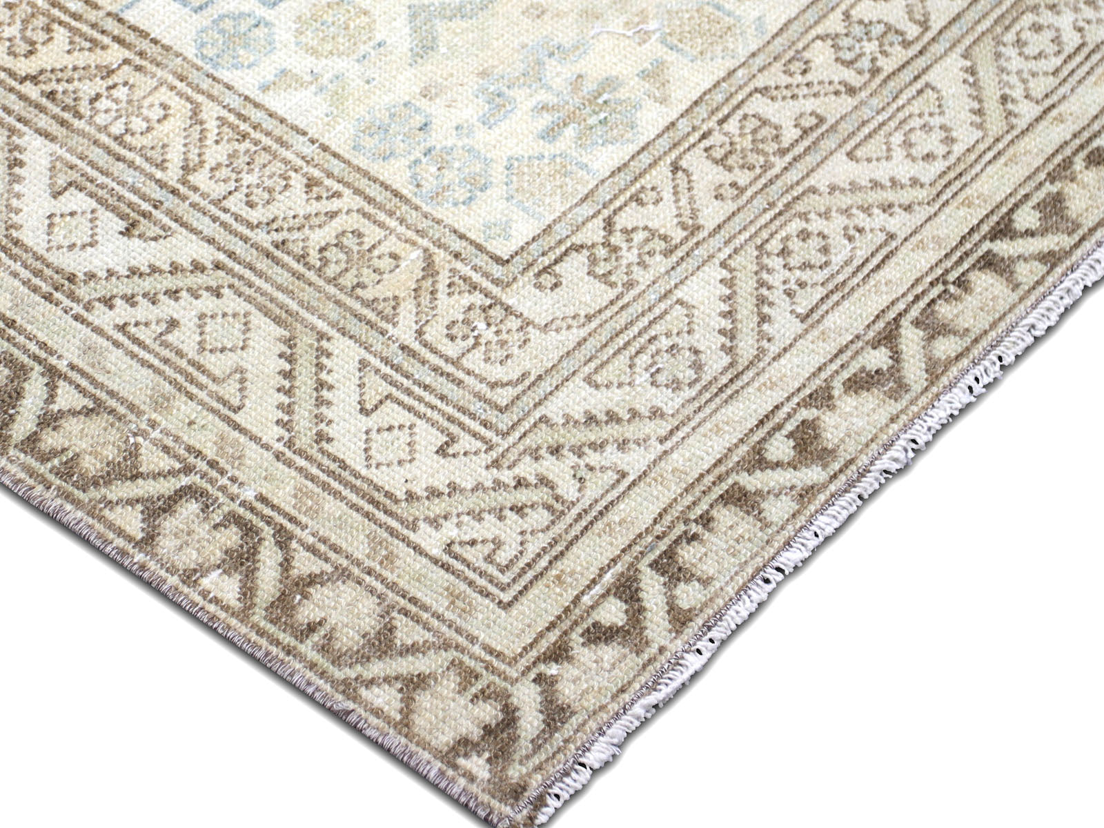 Semi Antique Persian Melayer Runner - 3'4" x 15'