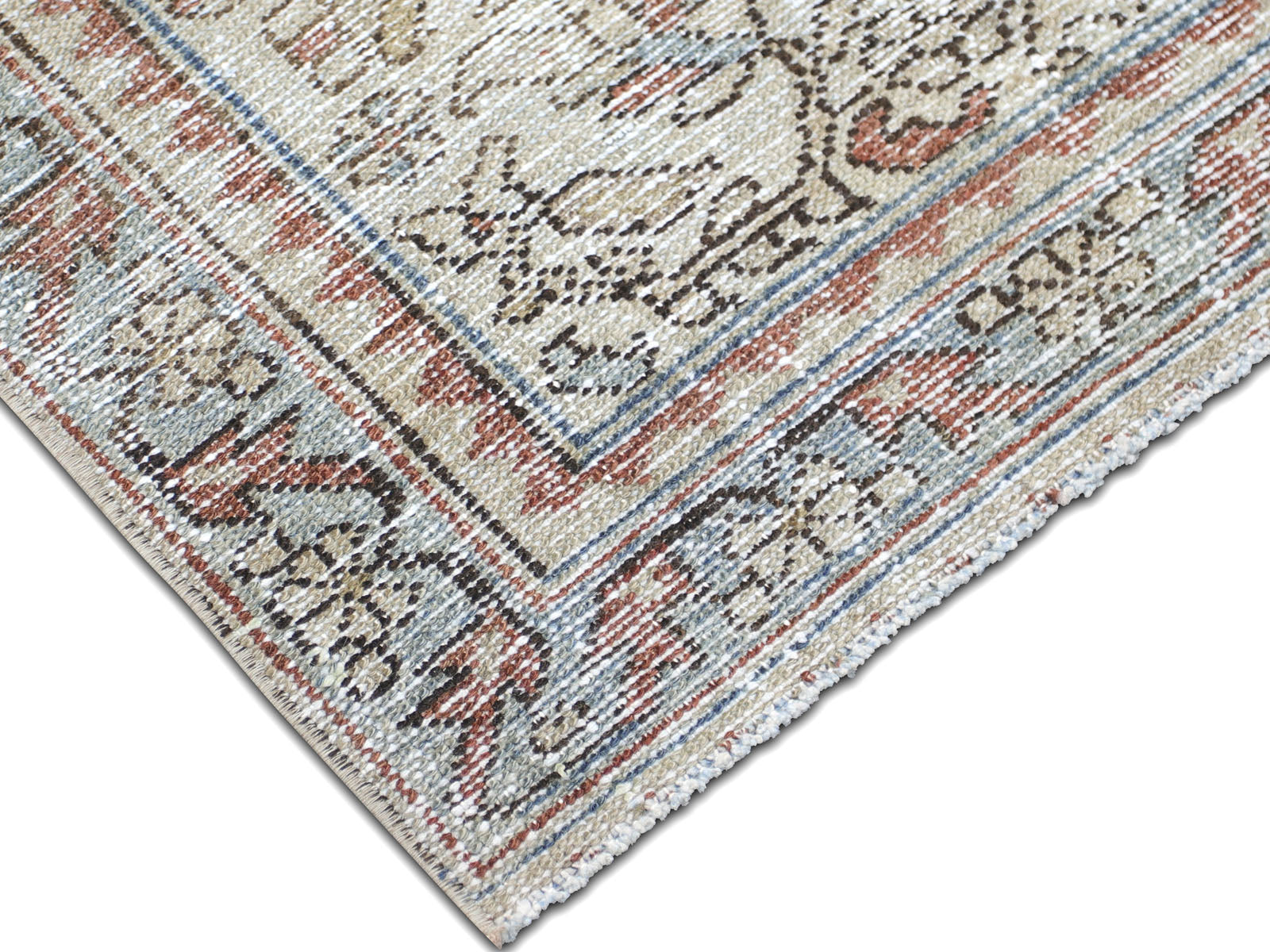 Semi Antique Persian Melayer Runner - 2'10" x 15'9"