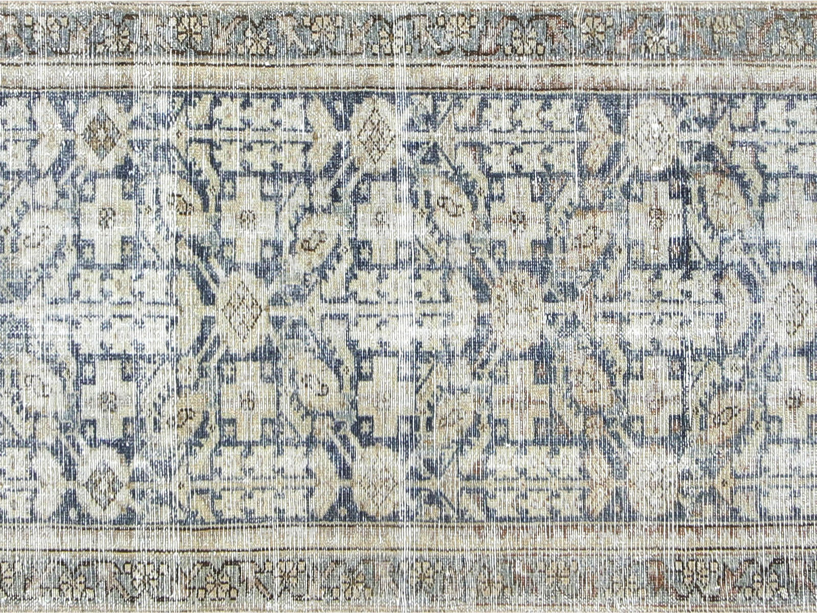 Semi Antique Persian Melayer Runner - 2'10" x 15'9"