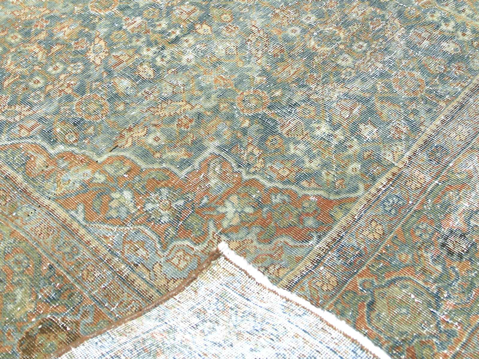 Antique Persian Tabriz Rug - 4'4" x 6'4"