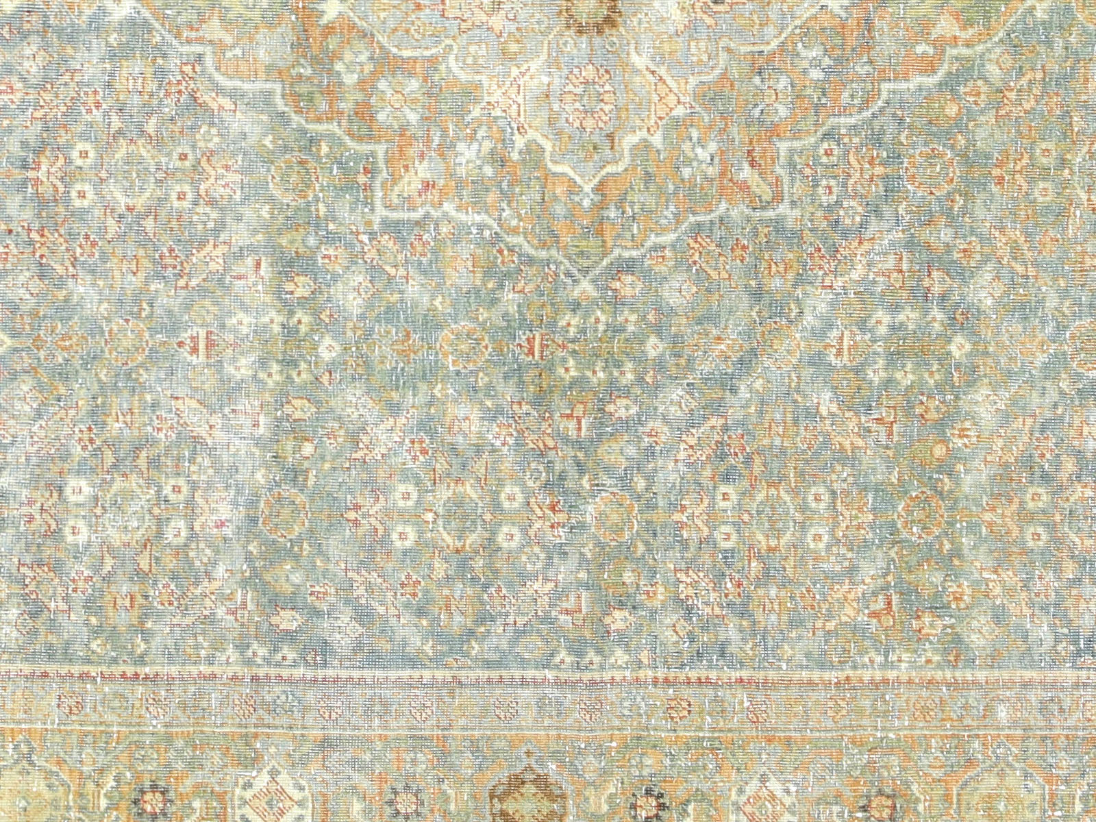 Antique Persian Tabriz Rug - 4'4" x 6'4"