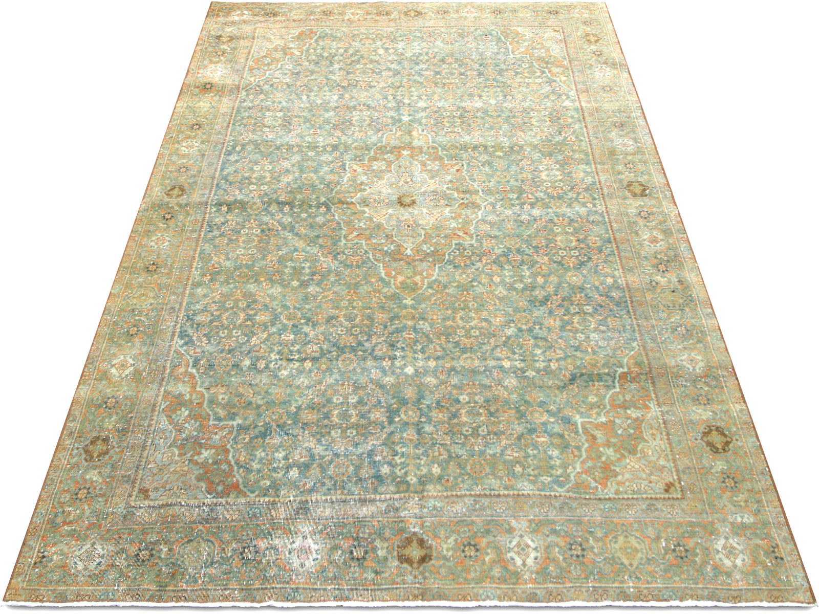 Antique Persian Tabriz Rug - 4'4" x 6'4"