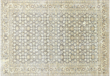 Antique Persian Tabriz Rug - 4'6" x 6'5"