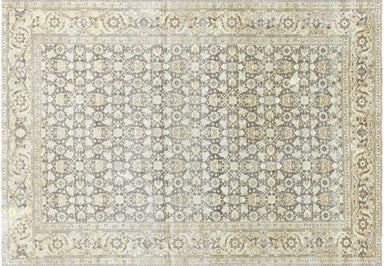 Antique Persian Tabriz Rug - 4'6" x 6'5"