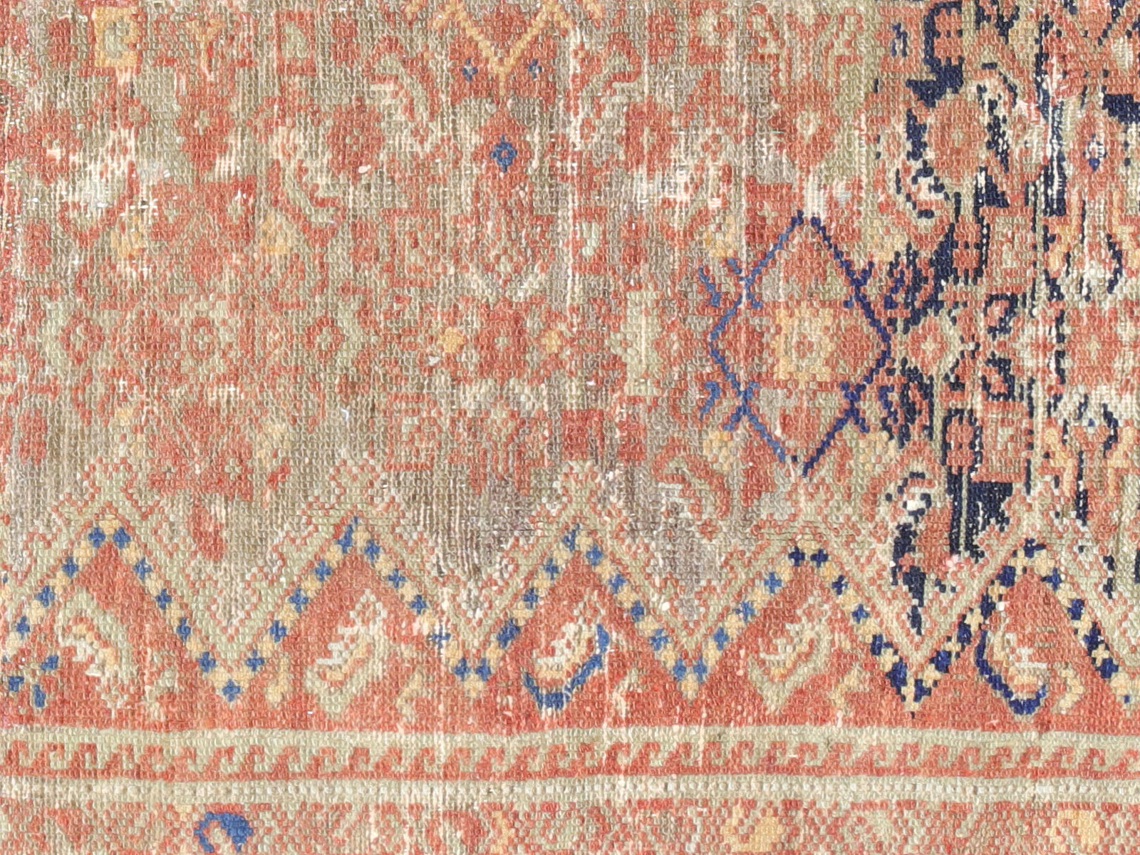 Antique Persian Melayer Rug - 5'3" x 7'