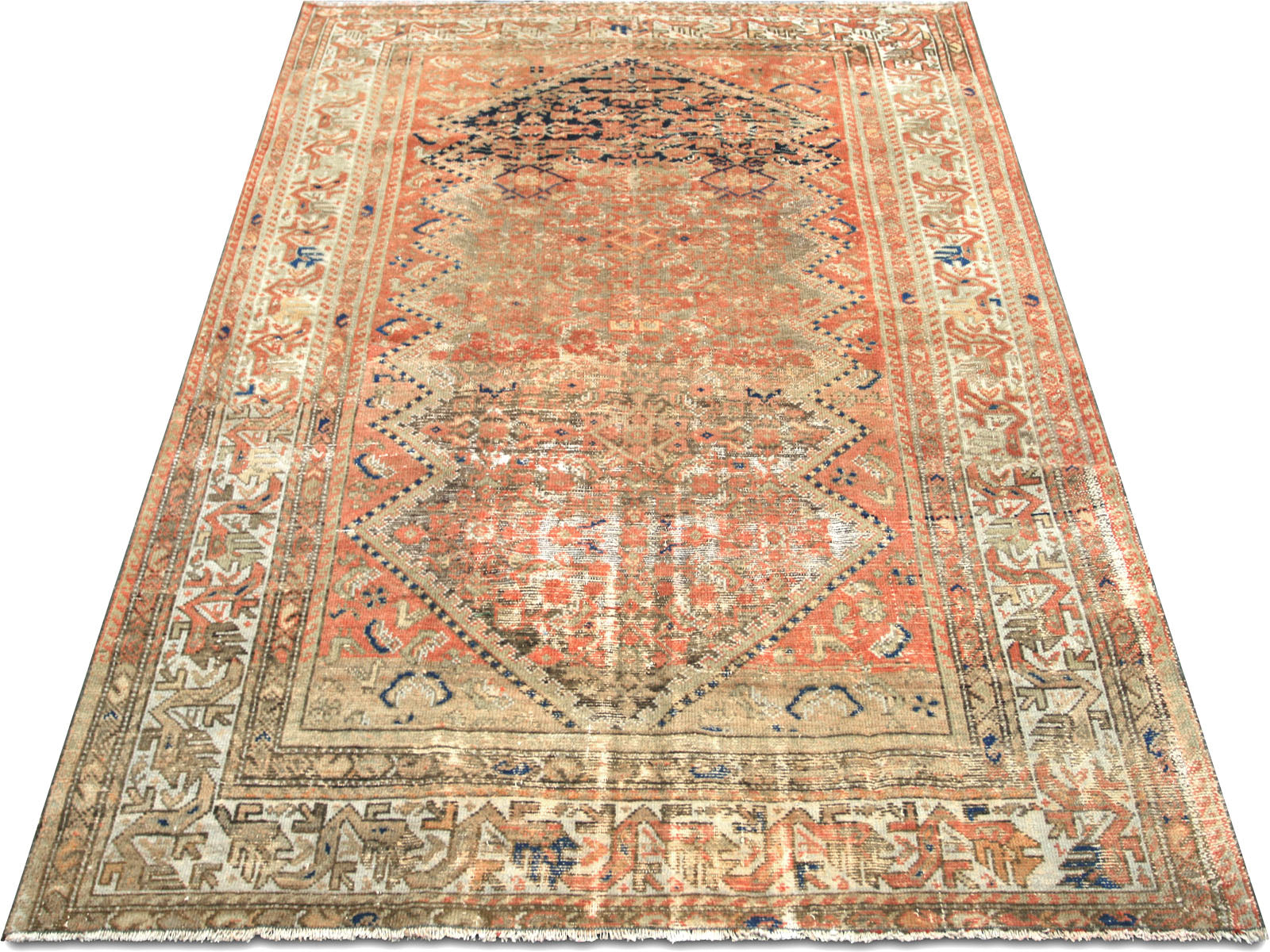 Antique Persian Melayer Rug - 5'3" x 7'