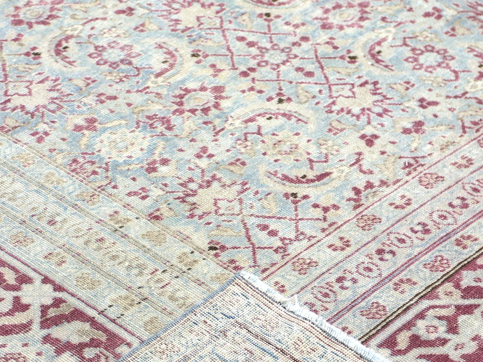 Semi Antique Persian Tabriz Rug - 10' x 14'7"