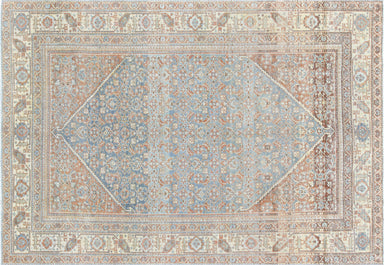 Semi Antique Persian Mahal Rug - 7'5" x 10'7"