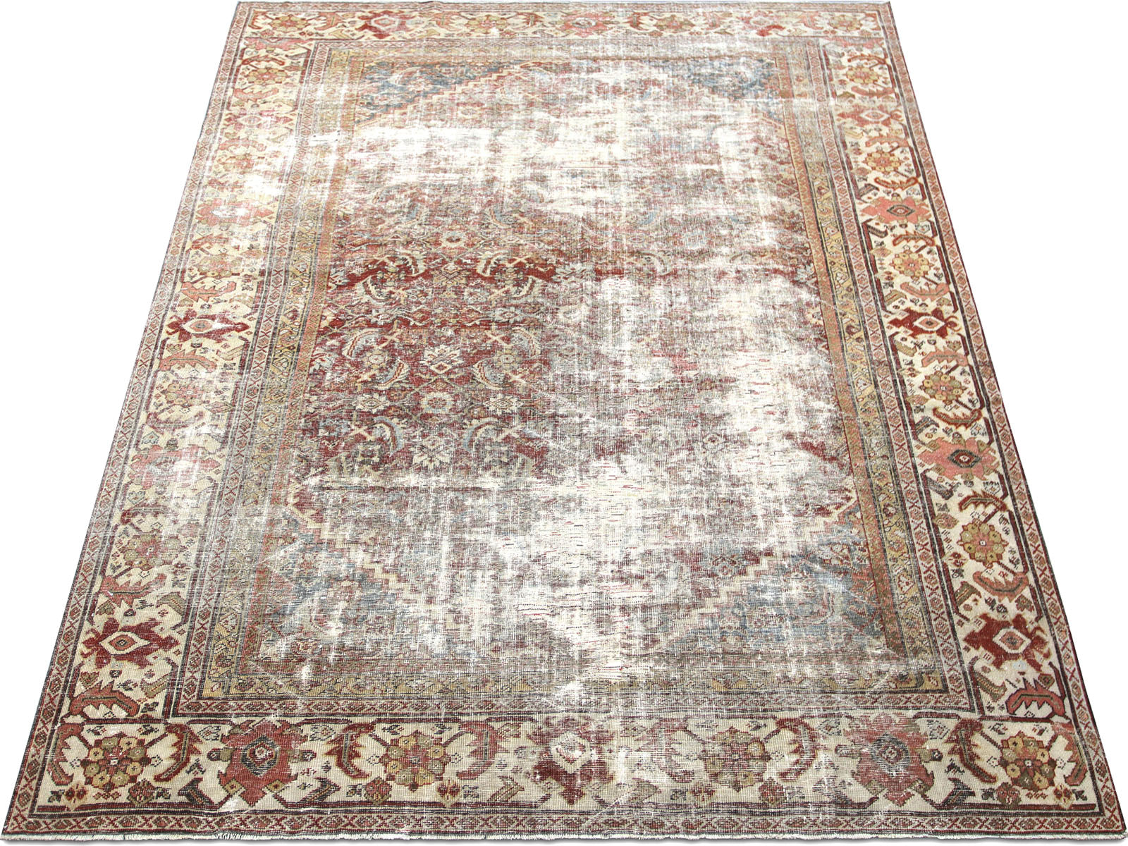 Antique Persian Mahal Rug - 8'4" x 11'6"