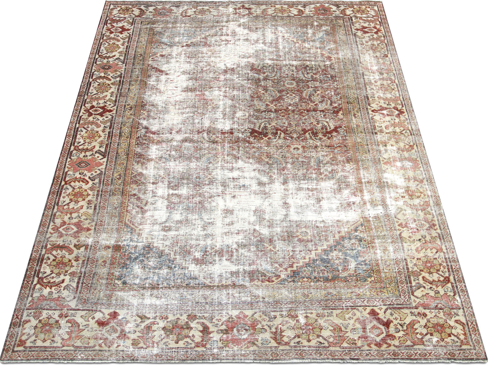 Antique Persian Mahal Rug - 8'4" x 11'6"