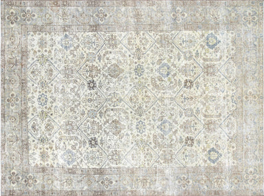 Semi Antique Persian Tabriz Rug - 3'4 x 3'7 — Nalbandian