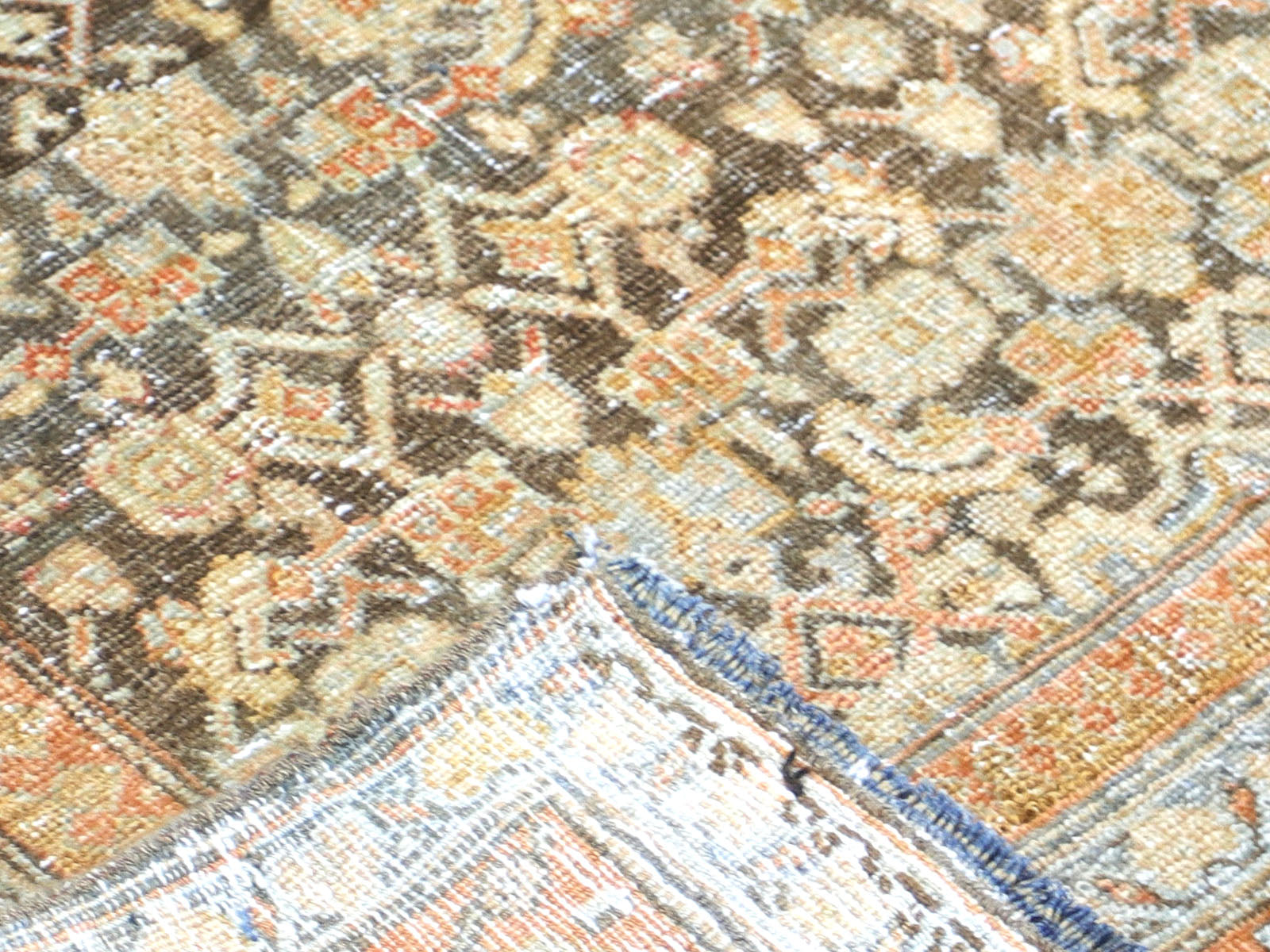 Antique Persian Bidjar Rug - 6'10" x 10'