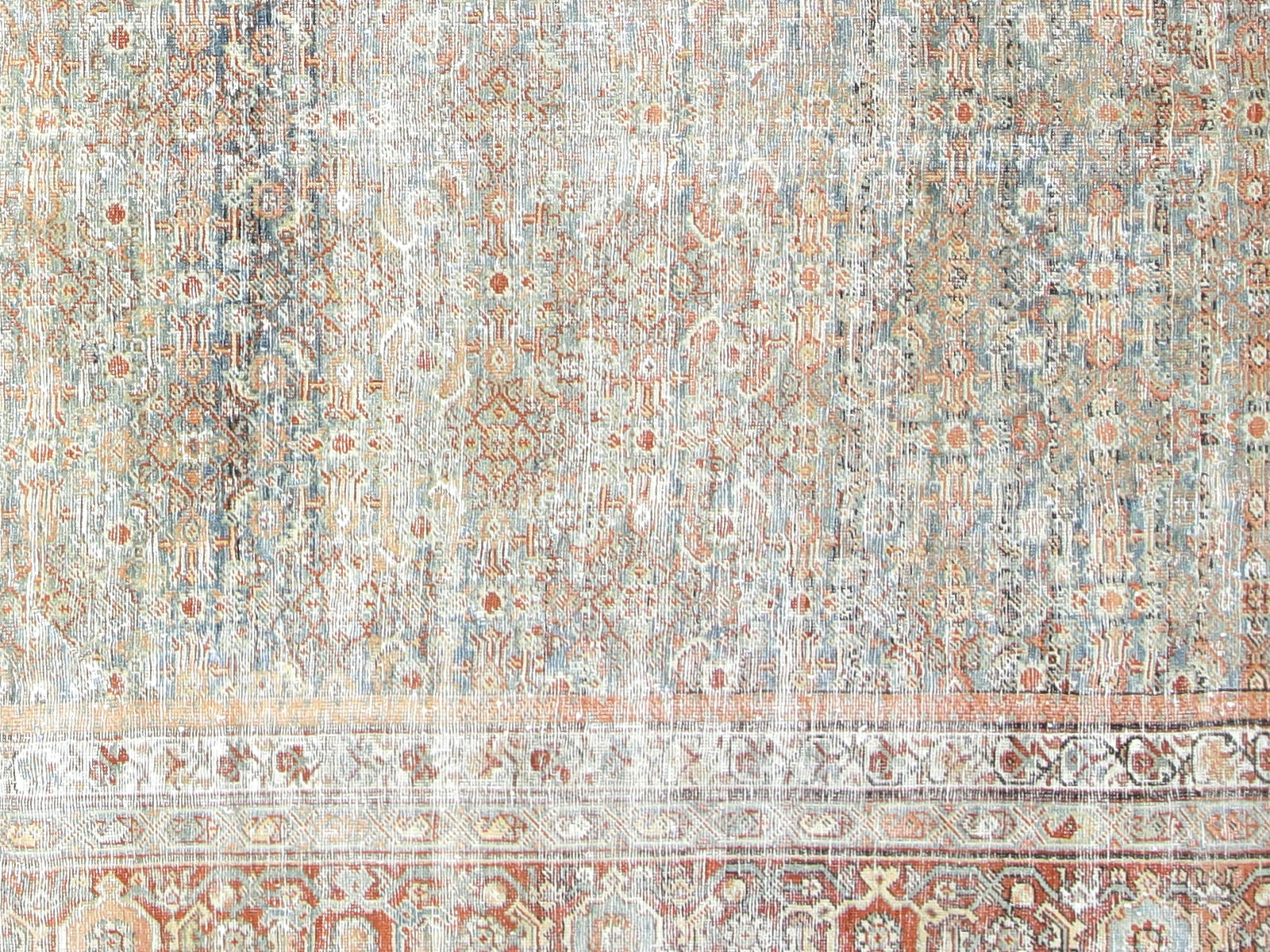Antique Persian Mahal Rug - 8' x 20'2"